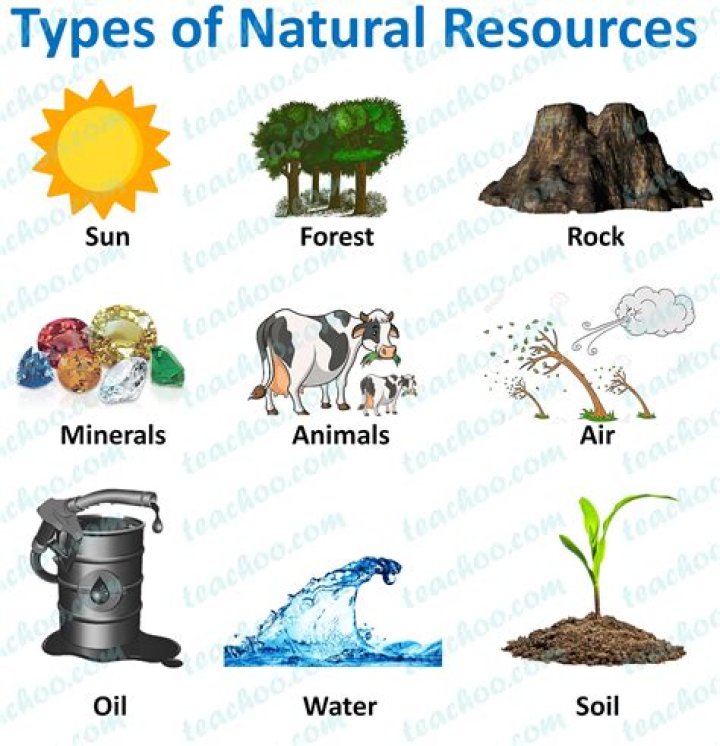 What are the natural resources of the plains