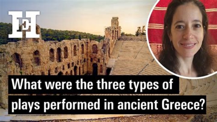 What are the three main types of Greek plays