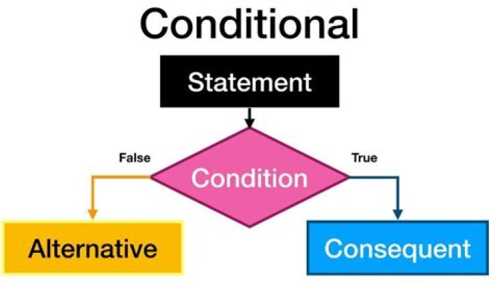 What are two conditional statements