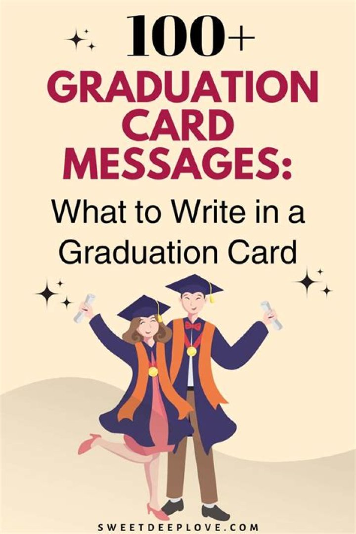 What can I write in my sons college graduation card