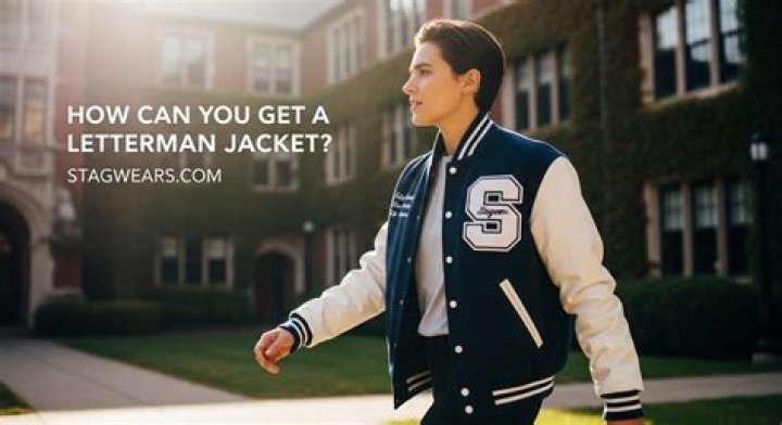 What can you get a letterman jacket for
