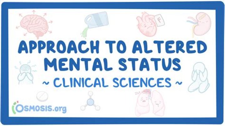 What causes sudden altered mental status