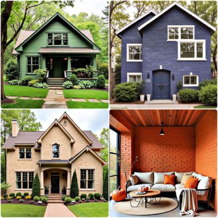 What color do you paint the foundation of a house