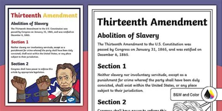 What did the Constitution say about slavery before the 13th Amendment