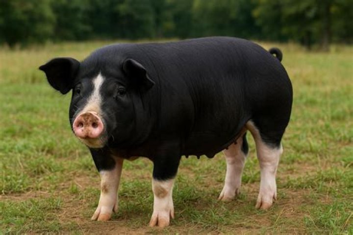 What do Poland China hogs have