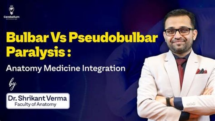 What does pseudobulbar mean