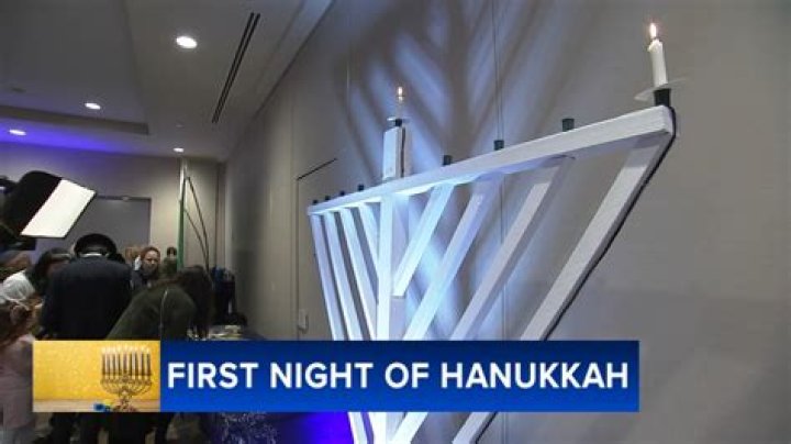 What does the first night of Hanukkah represent