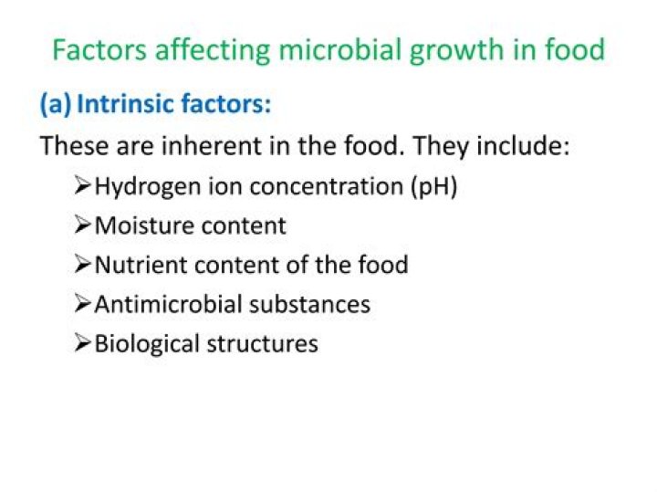 What factors influence microbial growth