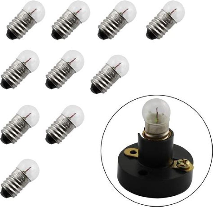 What is a small screw light bulb called