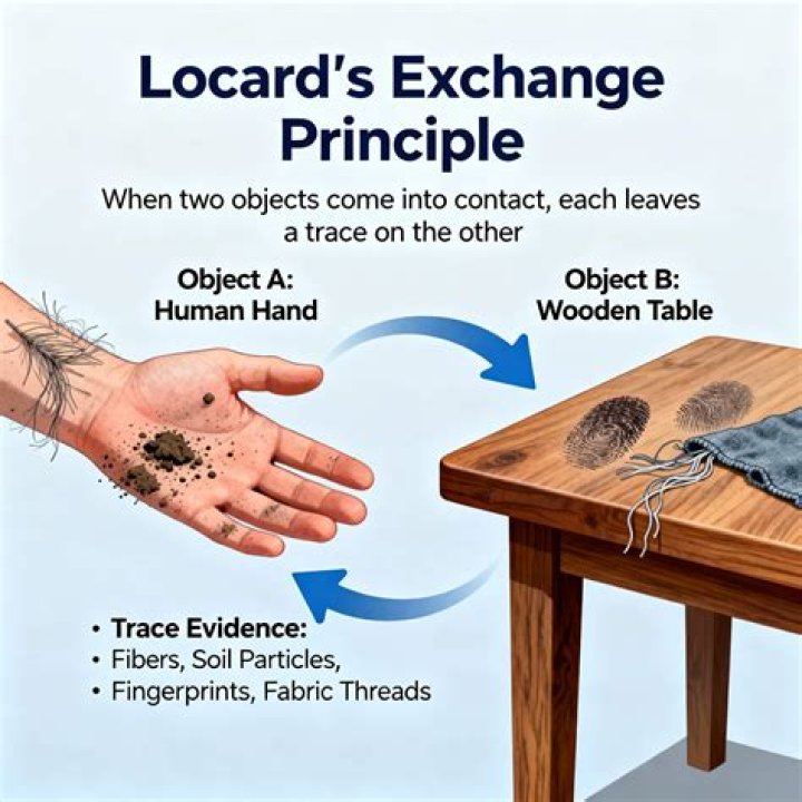 What is an example of locards principle