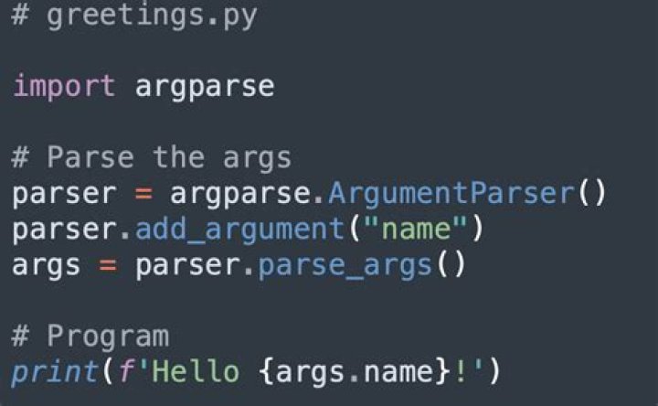 What is Argparse used for