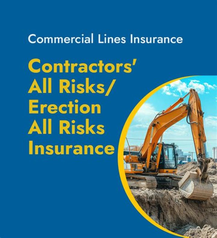 What is covered by contractors all risk insurance
