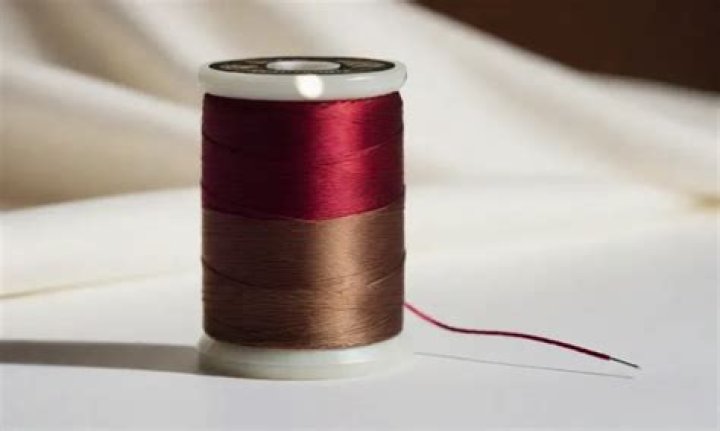 What is Glaced cotton thread