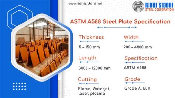 What is Grade a588 steel