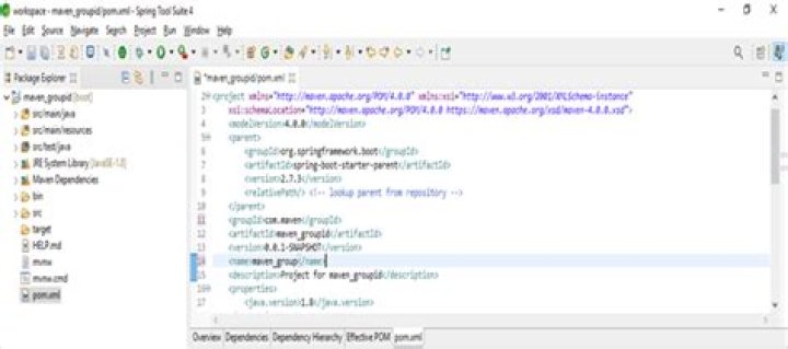 What is groupId in Maven POM XML