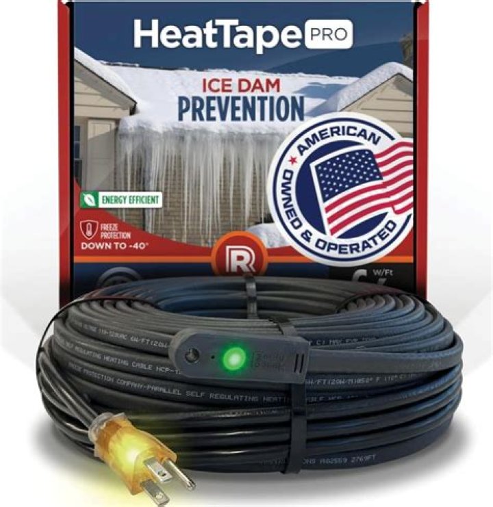 What is heat tape for gutters