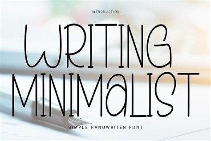 What is minimalist writing style