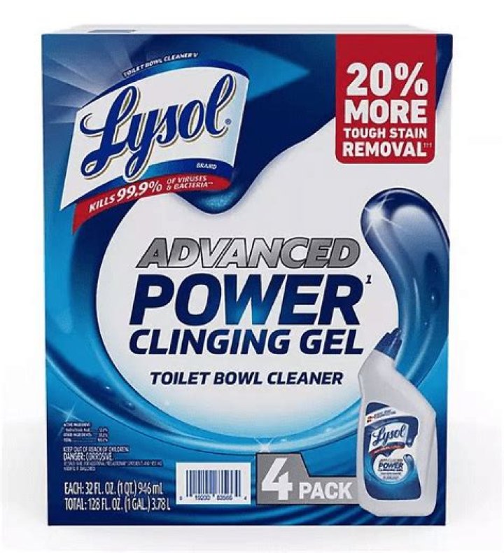 What is the active ingredient in Lysol toilet bowl cleaner