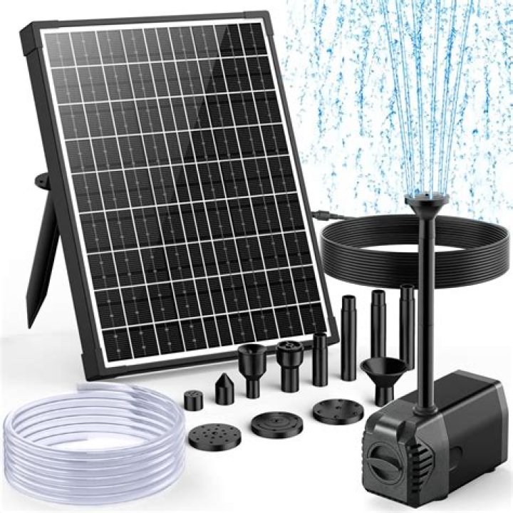 What is the best solar powered pond pump