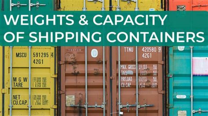 What is the capacity of one container