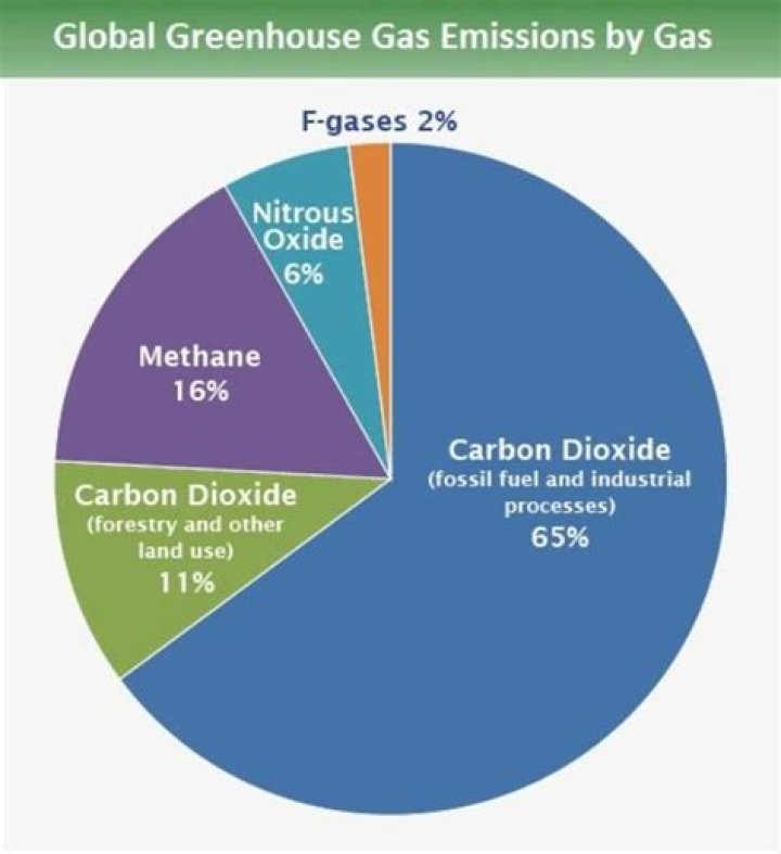 What is the most abundant anthropogenic greenhouse gas