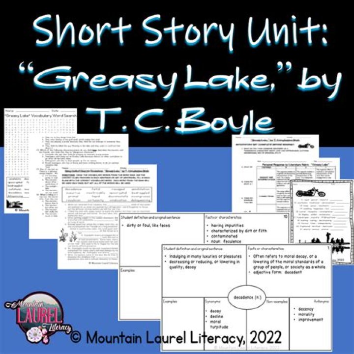 What is the theme of the story Greasy Lake