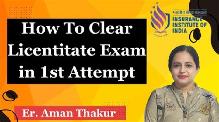 What is the use of licentiate exam