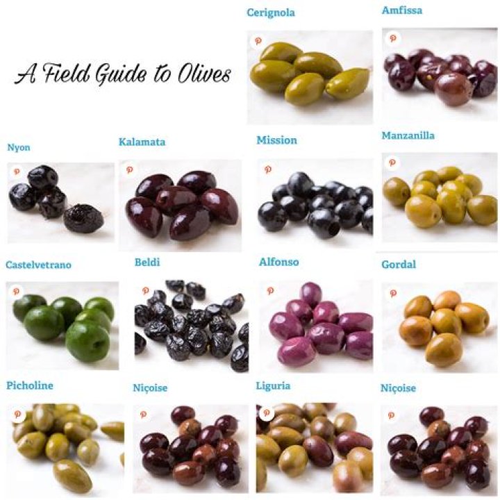 What kind of olives are green olives