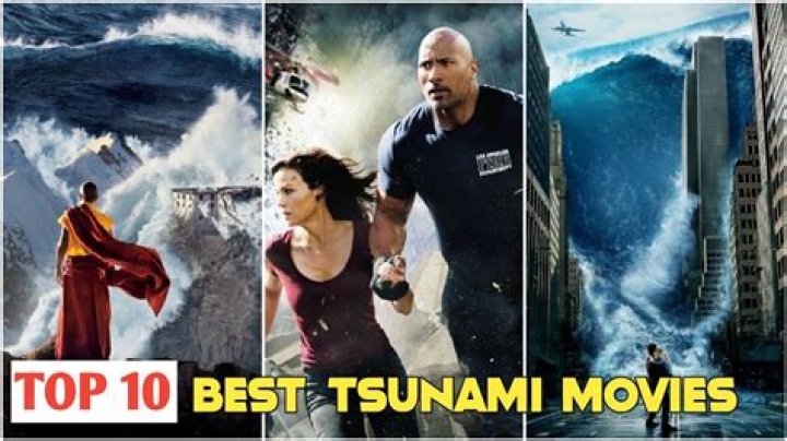 What movie has a tsunami