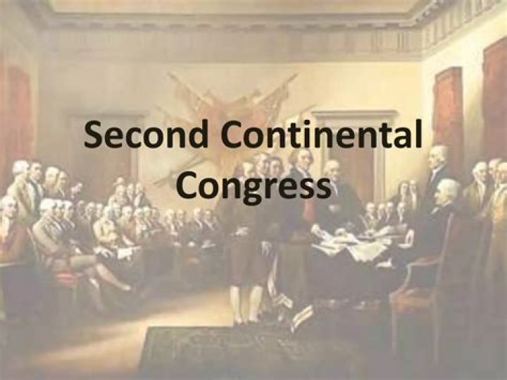 What task did the Second Continental Congress give the five men known as the Committee of Five shown standing together