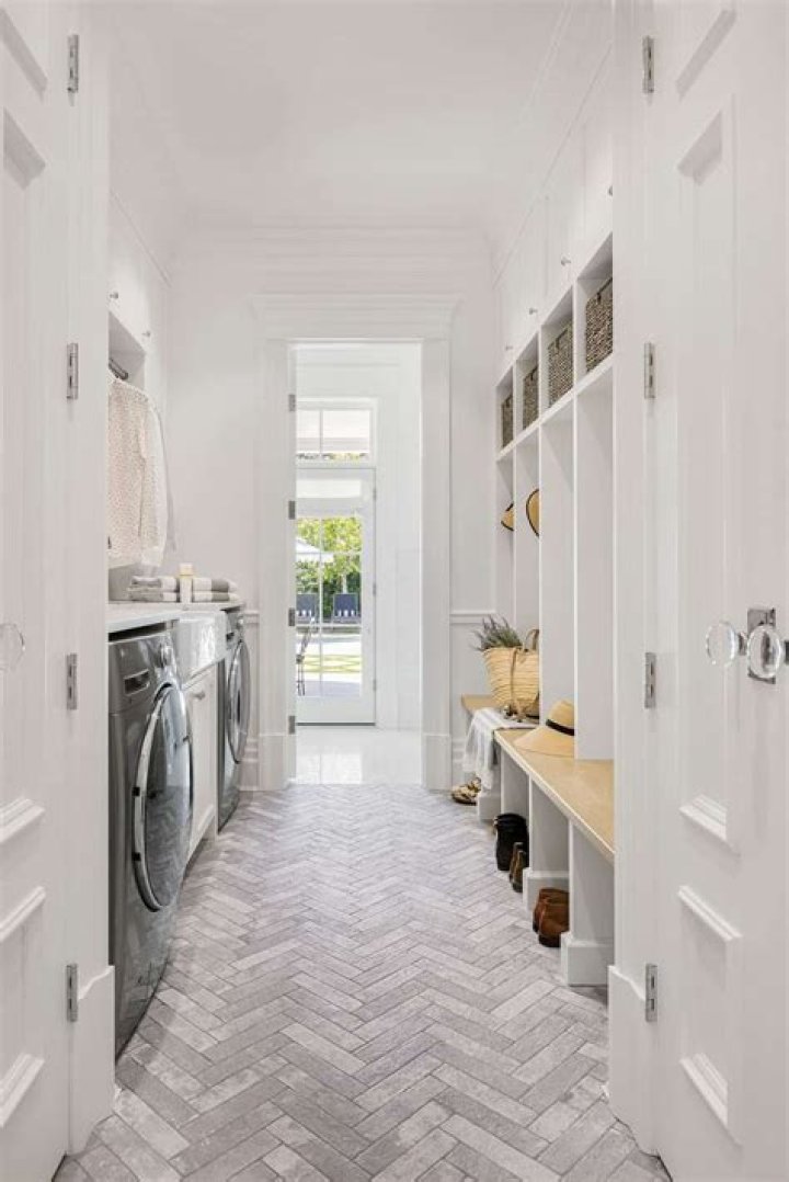 What type of tile is best for laundry room