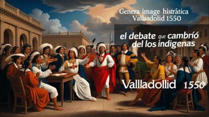 What was the central issue in the Valladolid debate