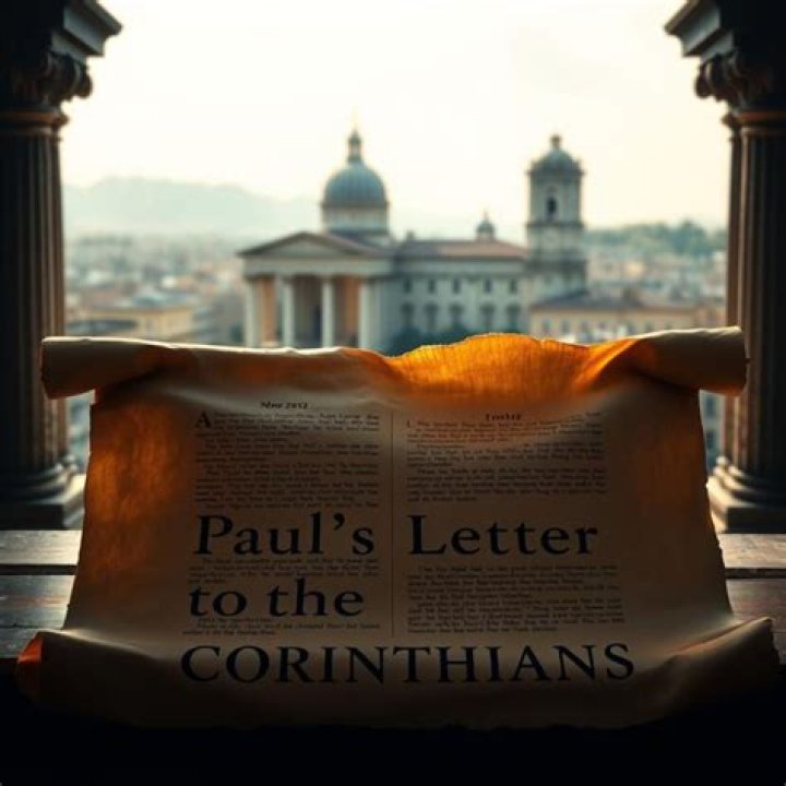 When did Paul write his first letter to the Corinthians