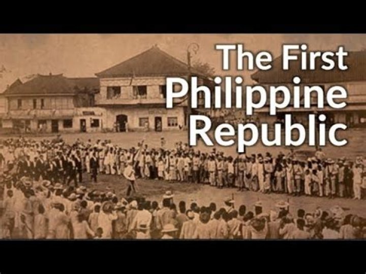 When was the first Philippine Republic