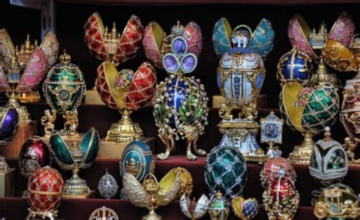 Where are the Faberge eggs now