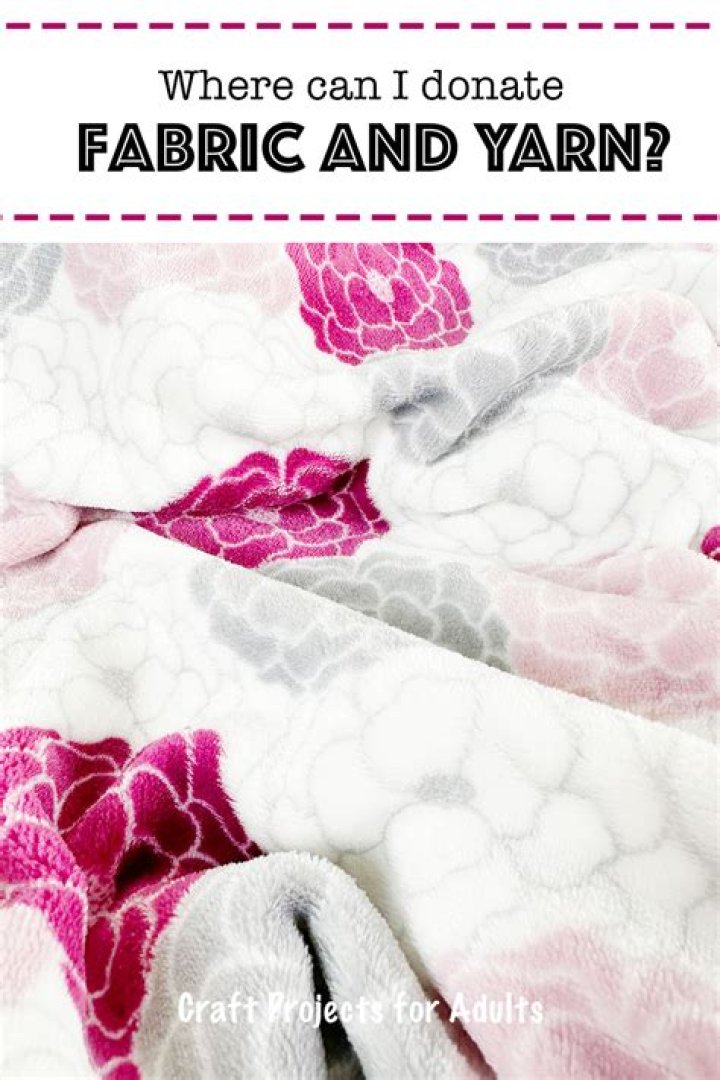 Where can I donate fabric