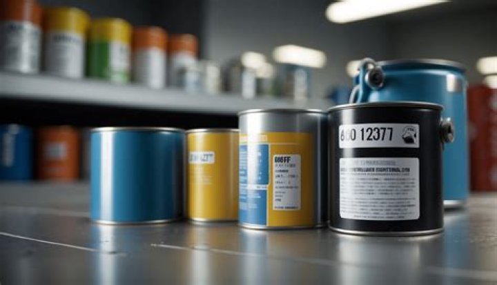 Where should paint cans be stored