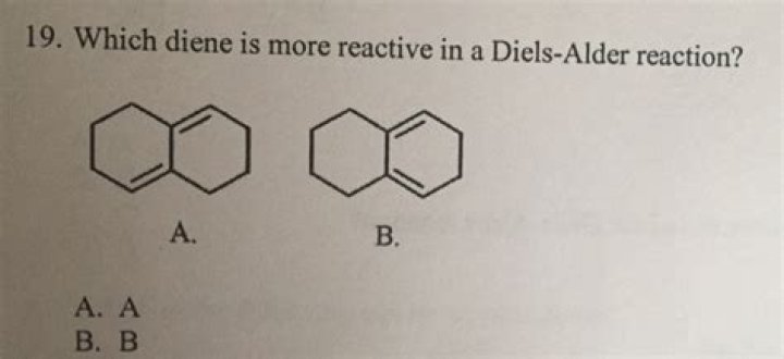 Which diene is more reactive