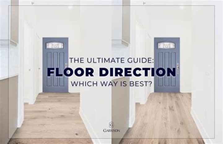 Which direction should flooring go