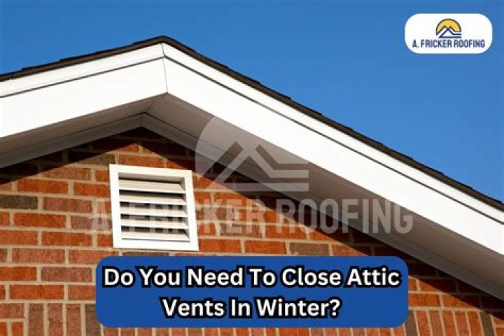 Which vents to close in winter