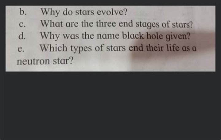Why do stars evolve