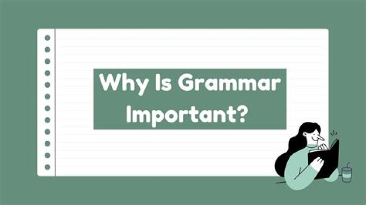 Why is grammar important in the medical field