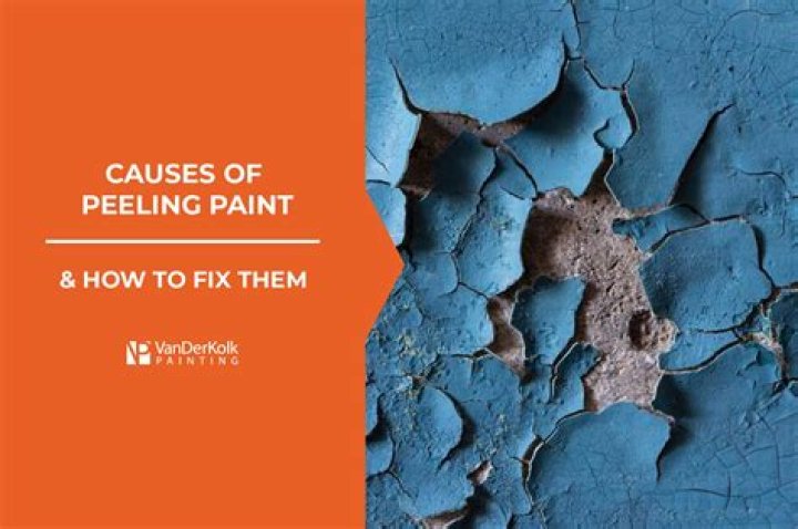Why is paint peeling after painting