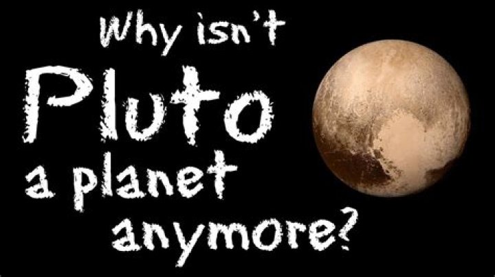 Why is Pluto not considered a planet anymore