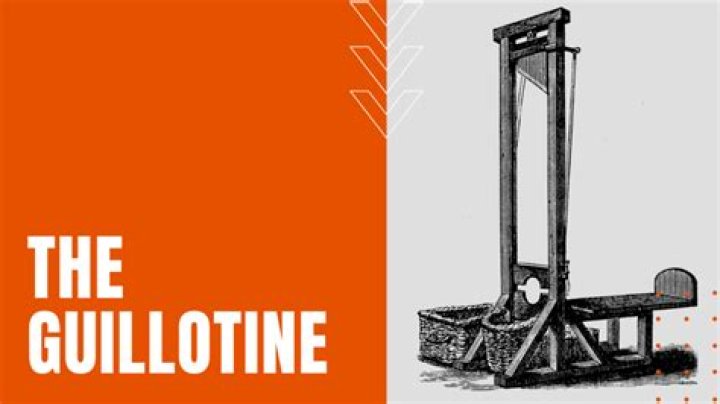 Why was the guillotine banned